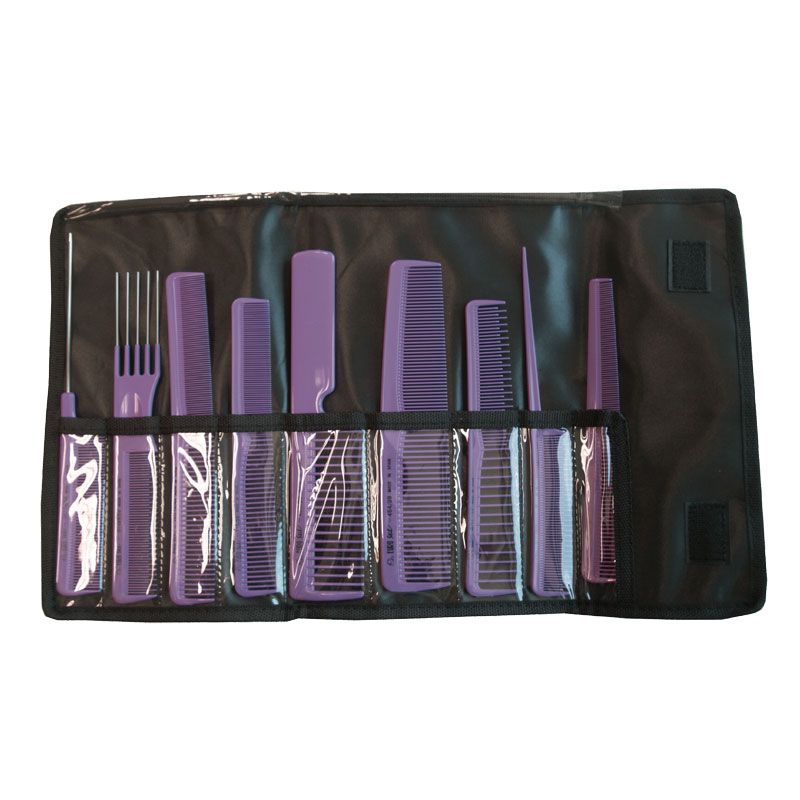 Euro trousse 9 peignes coiffure